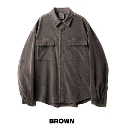 FEPL ブラウス・シャツ 【FEPL】24FW★ ORBT Corduroy Shirt(4)