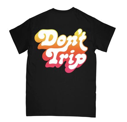 Free & Easy Tシャツ・カットソー 送料無料ロンハーマン取扱FREE EASY DON'TTRIPDROPSHADOWTシャツ(2)