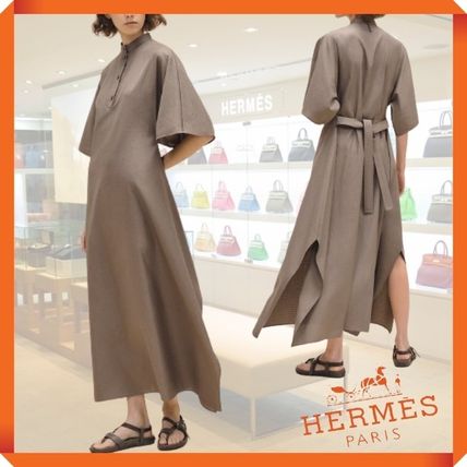 HERMES ワンピース 可愛くオシャレに♪HERMES☆Mosaiqueドレス