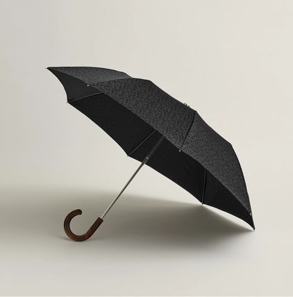 HERMES 傘・レイングッズ 【雨の日もオシャレに♡】Hermes Pluie de H 折りたたみ傘(8)