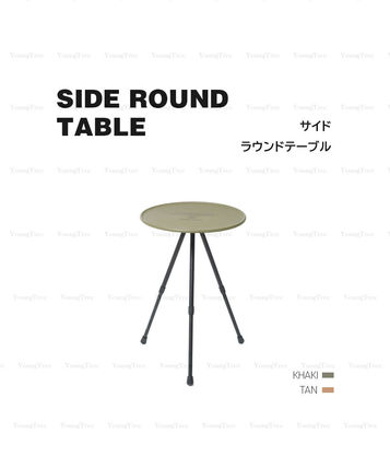 ITHACA アウトドア(キャンプ)テーブル ★ITHACA★ Side Round Table サイドラウンドテーブル(3)