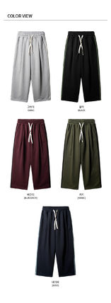 Jemut パンツ ★JEMUT★送料込み★Side Track One Tuck Sweatpants OYLP2544(13)