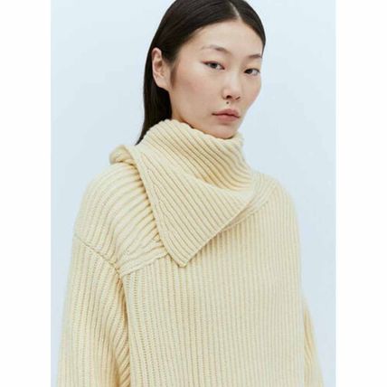 Jil Sander ニット・セーター JIL SANDER ウールリブセーター(2)