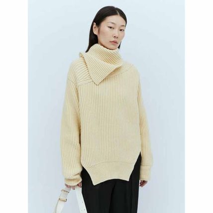 Jil Sander ニット・セーター JIL SANDER ウールリブセーター(6)