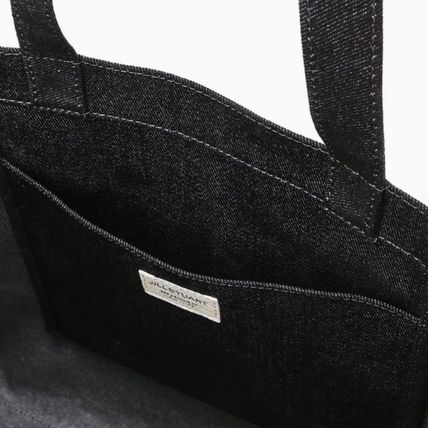 JILLSTUART トートバッグ JILLSTUART [PAPER] black denim horizontal ecobag 4BNY023(10)