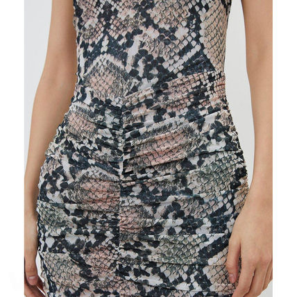 Karen Millen ワンピース KAREN MILLEN☆Snake Mesh Jersey Maxi ワンピース【UK発】(8)