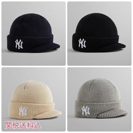 KITH NYC ニットキャップ・ビーニー 国内発送 Kith New York Yankees バイザービーニー