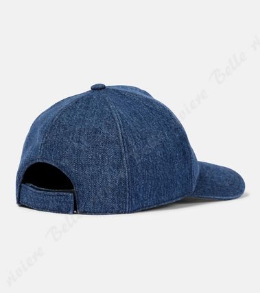 MiuMiu キャップ 24PF new/MiuMiu ロゴデニムキャップ Cap Blue(5)