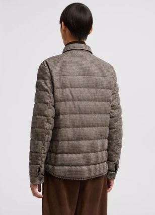 MONCLER ダウンジャケット 【MONCLER】Gasserhof ウールダウンシャツジャケット エレガント(7)