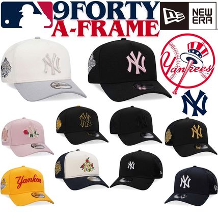 New Era キャップ 【海外限定】ニューエラ 9FORTY A-frame New York Yankees