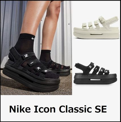 Nike サンダル・ミュール 夏コーデにピッタリ☆【 Nike 】Icon Classic SE ☆厚底サンダル