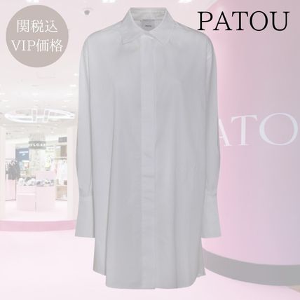 PATOU ワンピース 関税込★VIP価格【PATOU】WHITE COTTON DRESS(2)