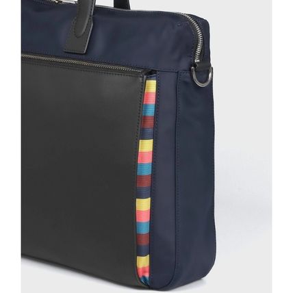 Paul Smith ビジネスバッグ・アタッシュケース ◆国内発送◆【Paul Smith】ナイロン　トリム ブリーフケース(10)