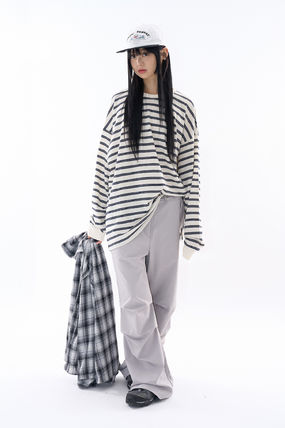 Raucohouse Tシャツ・カットソー 【Raucohouse】Leon stripe over long sleeve(7)