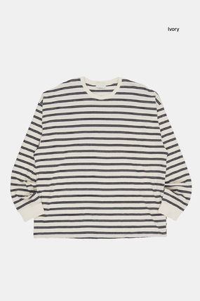 Raucohouse Tシャツ・カットソー 【Raucohouse】Leon stripe over long sleeve(9)