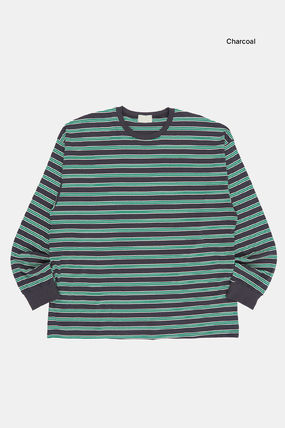 Raucohouse Tシャツ・カットソー 【Raucohouse】Leon stripe over long sleeve(11)