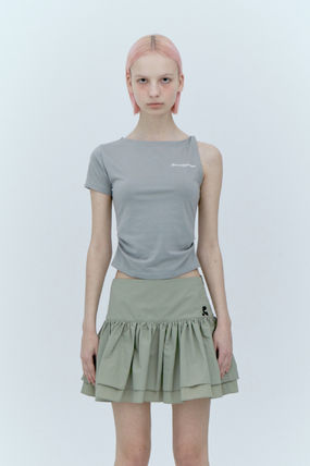 Rest & Recreation Tシャツ・カットソー 【Rest&Recreation】★ UNBALANCED SLEEVE TOP☆4色(10)