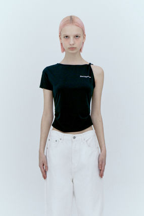 Rest & Recreation Tシャツ・カットソー 【Rest&Recreation】★ UNBALANCED SLEEVE TOP☆4色(18)