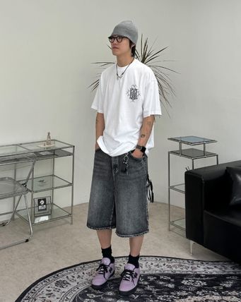 SATiiiZ デニム・ジーパン 【SATIIIZ】Carton Patch Carpenter Bermuda Pants(13)