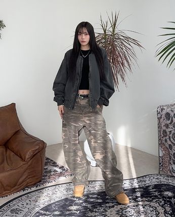 SATiiiZ パンツ 【SATIIIZ】Feren Camo Curved Pants(6)