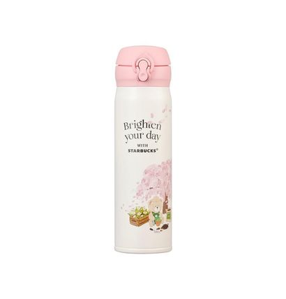 Starbucks タンブラー・水筒 25SS春☆Flower Market◆STARBUCKS◆魔法瓶(500ml)