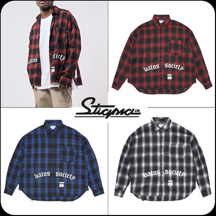 STIGMA シャツ [ STIGMA ]★VATOS OVERSIZED LONG SLEEVES SHIRTS