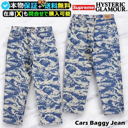 Supreme デニム・ジーパン ★Supreme X Hysteric Glamour★送関込★カーズ バギー ジーンズ