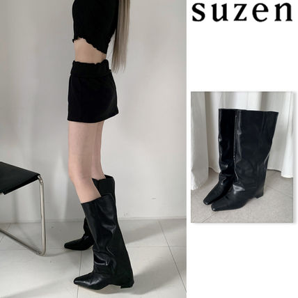 suzen ロングブーツ 【suzen】Seimu Loose Boots