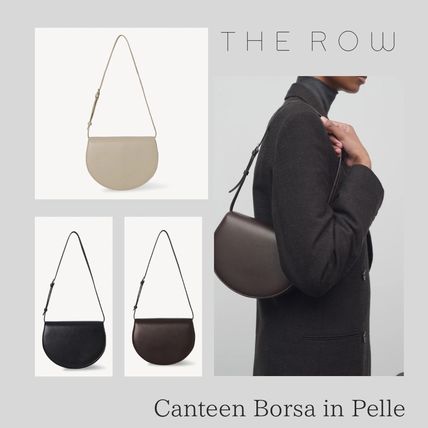 The Row ショルダーバッグ・ポシェット 【THE ROW】 ザロウ　Canteen Bag in Leather　ショルダーバッグ