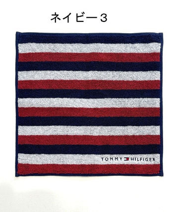 Tommy Hilfiger ハンカチ 【TOMMY HILFIGER】ブランド ロゴ 配色 コットン ハンカチ(9)