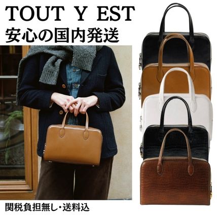 TOUT Y EST ハンドバッグ TOUT Y EST SAC LOQUET SMALL きれいめバッグ 人気