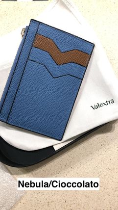 Valextra カードケース・名刺入れ セレブ御用達 Valextra【入手困難】ジップ付きCARD HOLDER 全色(10)