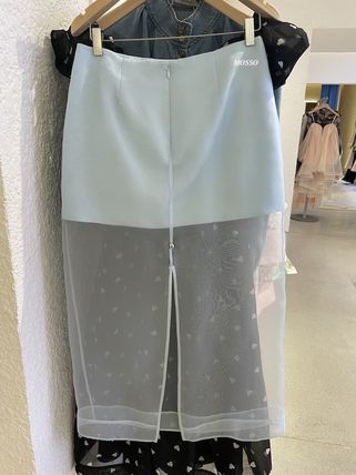 Zimmermann スカート 【Zimmermann】CRUSH LAYERED PENCIL SKIRT レース ペンシル(2)