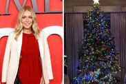 Kelly Ripa fans skinny Christmas tree treezempic