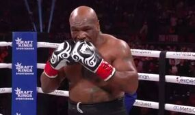 reason behind mike tyson glove biting