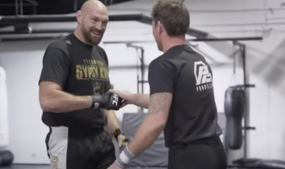 darren till makes tyson fury boast tommy