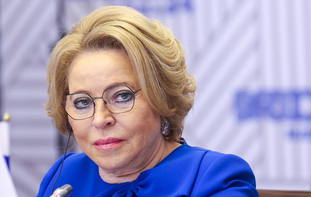 Russian Federation Council Speaker Valentina Matviyenko  Peter Kovalev/TASS