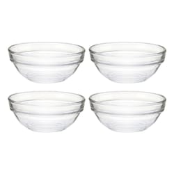 Gemco Clear Glass Prep Bowl Set 2 oz. 4 pk