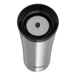 Thermos Sipp 16 oz Black/Silver BPA Free Travel Tumbler