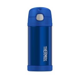 Thermos FUNtainer 12 oz Blue BPA Free Vacuum Insulated Thermos Bottle