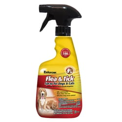 Enforcer Liquid Cat and Dog Flea Spray Pyrethrin and Nylar 16 oz