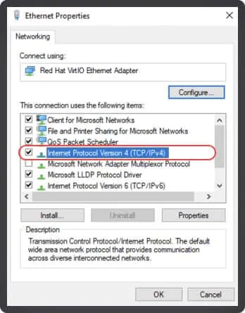 Windows DNS Settings