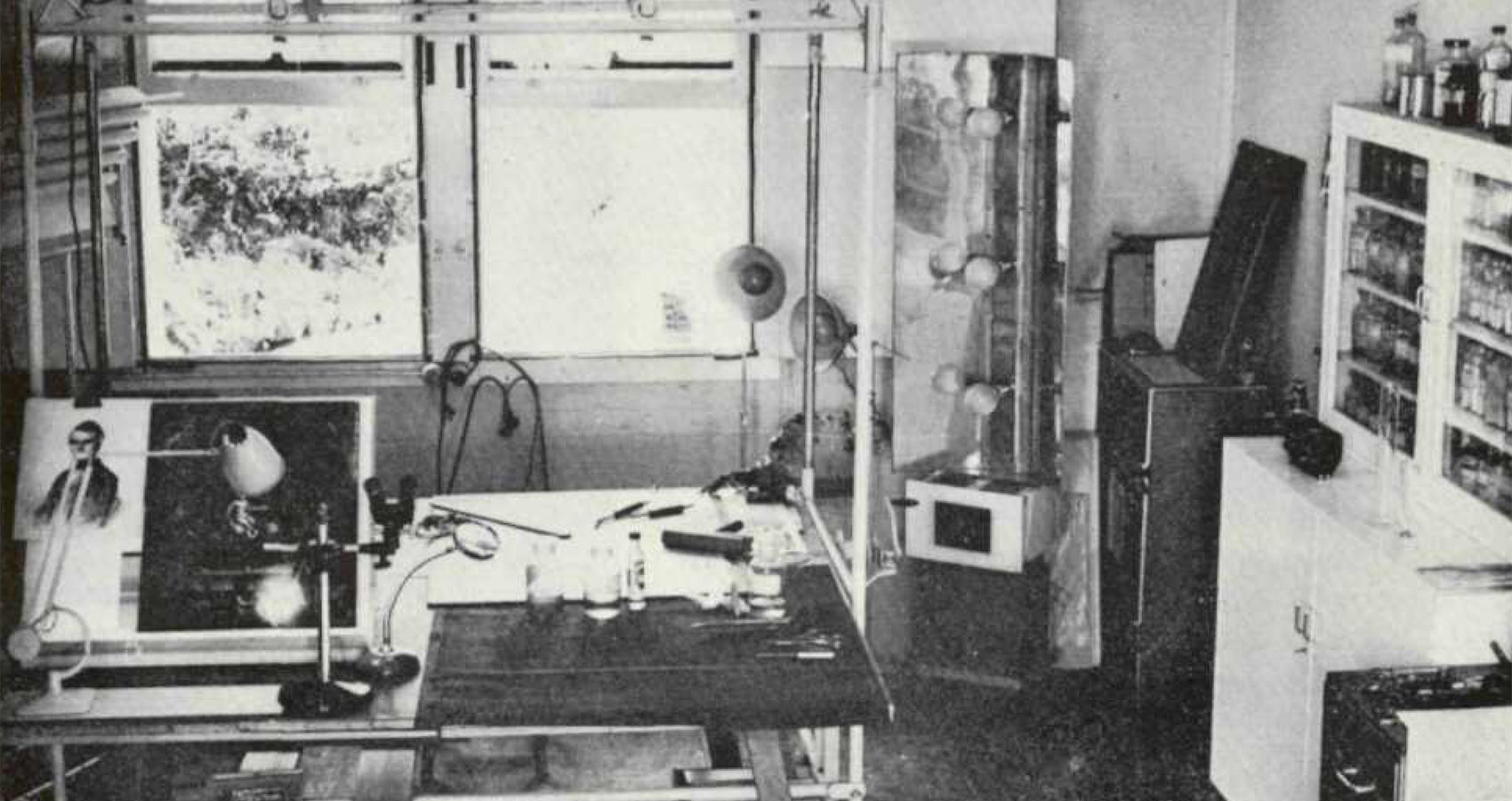 <p>The Restoration Studio. From <em>Gallery Quarterly</em>, Issue 16, 1961.</p>
