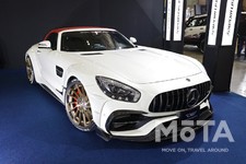 迫力と優雅さをアップ！ DESIGN WORKSがメルセデスAMG GT SとAMG GT Cをフルボディキットでドレスアップ【東京オートサロン2023】