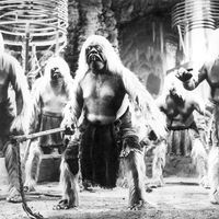 Morlocks in "The Time Machine" (1960), directed by George Pal.