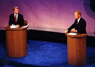 Jimmy Carter and Gerald Ford