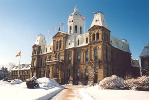 Legislative Assembly Building in Fredericton, New Brunswick