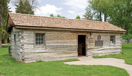 Pony Express station reconstruction