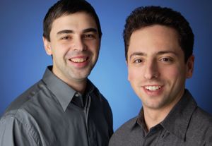 Larry Page and Sergey Brin