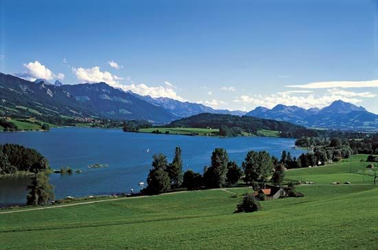 La Gruyère district, Switzerland